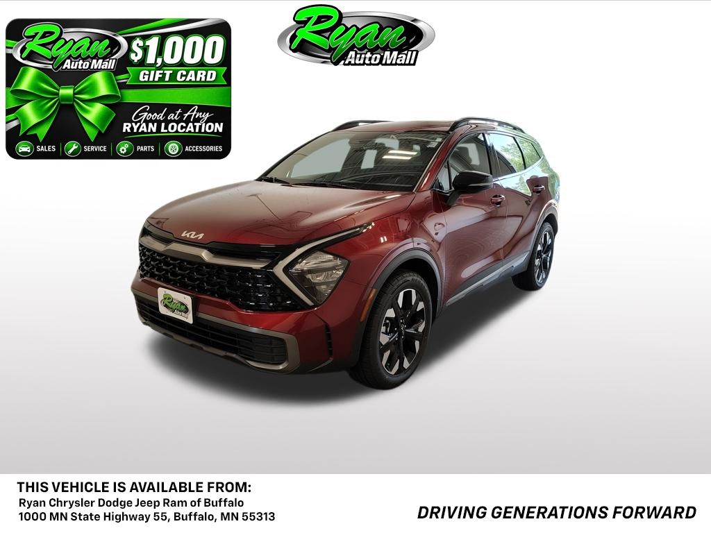 Dawning Red 2023 Kia Sportage SUV / Crossover All-Wheel Drive 8-Speed Automatic