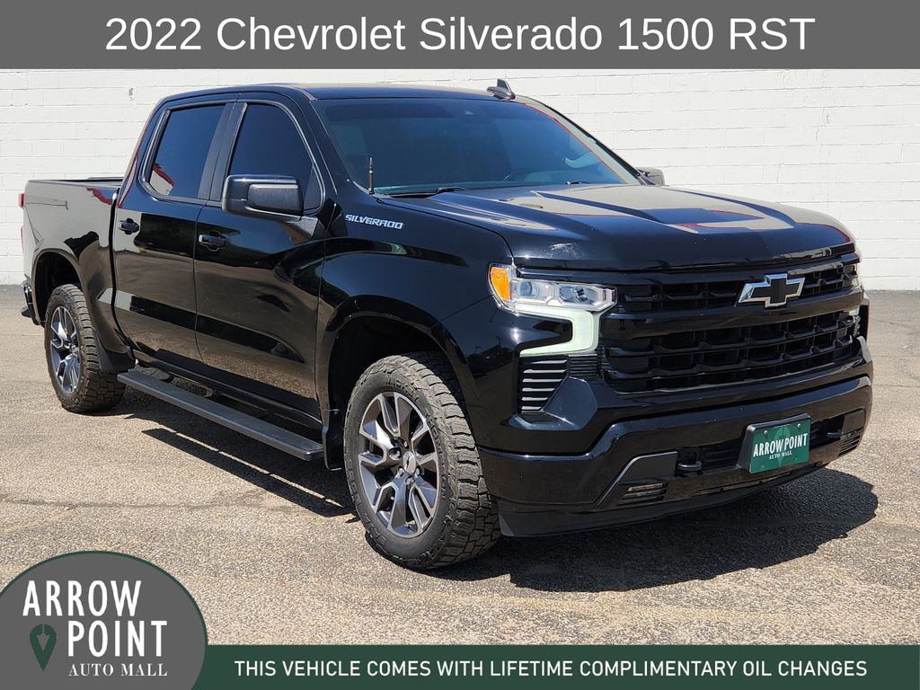 Black 2022 Chevrolet Silverado 1500 Pickup Truck 4X2 Automatic