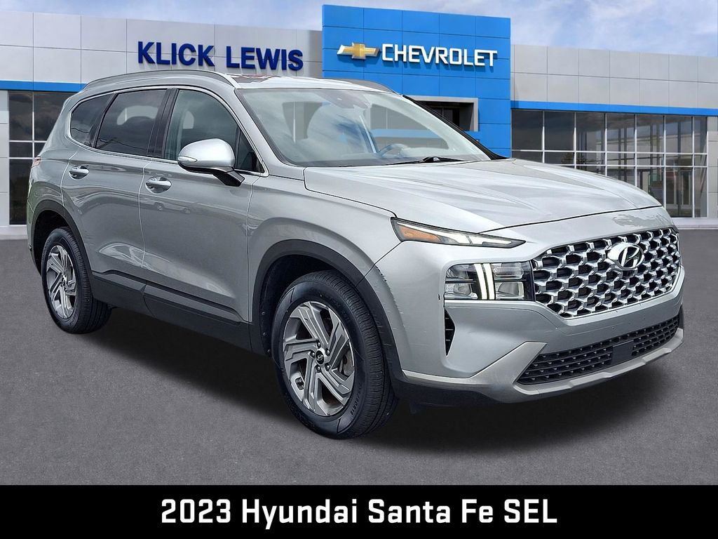 2023 Hyundai Santa Fe SEL Silver at Bob Ruth Ford