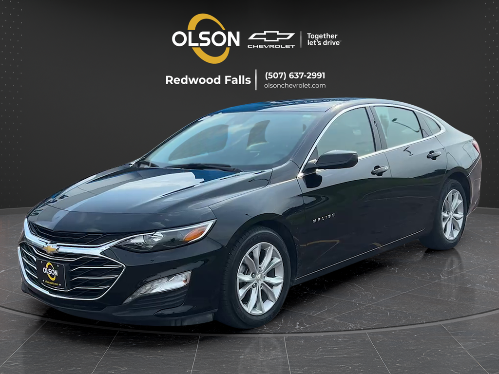 Black Metallic 2023 Chevrolet Malibu Sedan Front-Wheel Drive Continuously Variable Transmission