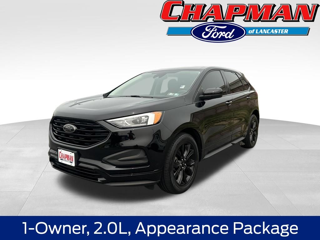 Black Metallic 2023 Ford Edge SUV / Crossover All-Wheel Drive 8-Speed Automatic