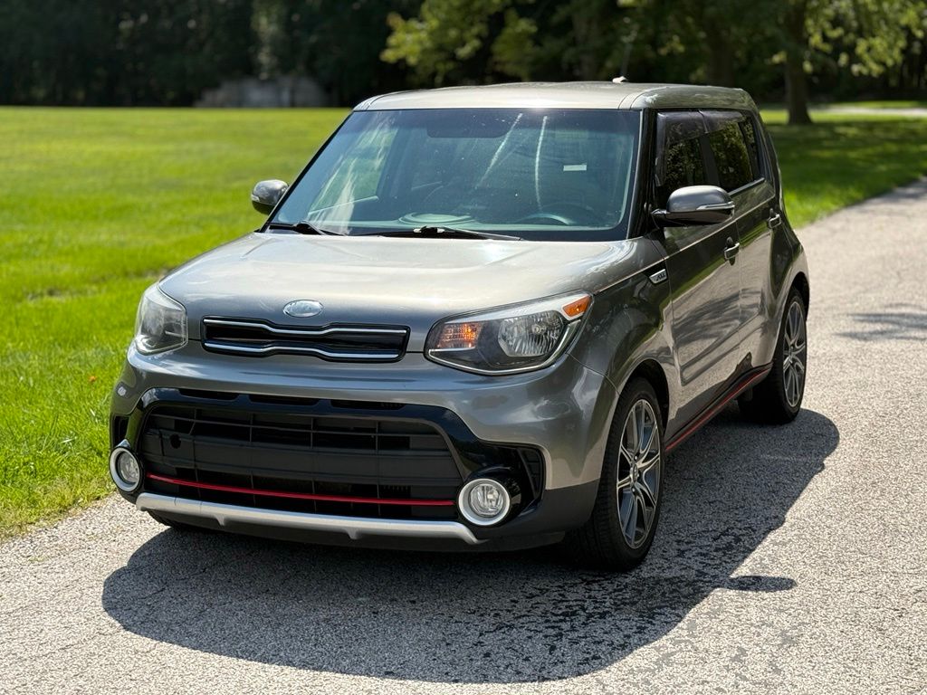 Titanium Gray 2018 Kia Soul Wagon Front-Wheel Drive 7-Speed Automatic