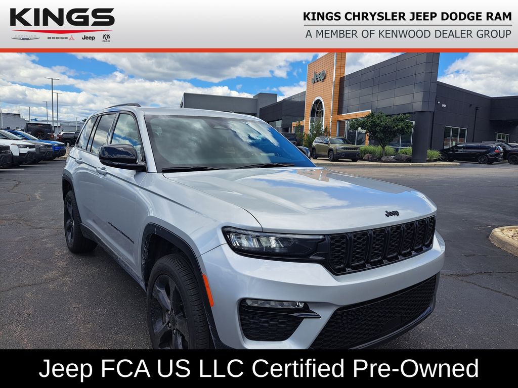 Silver Zynith 2025 Jeep Grand Cherokee SUV / Crossover Four-Wheel Drive 8-Speed Automatic