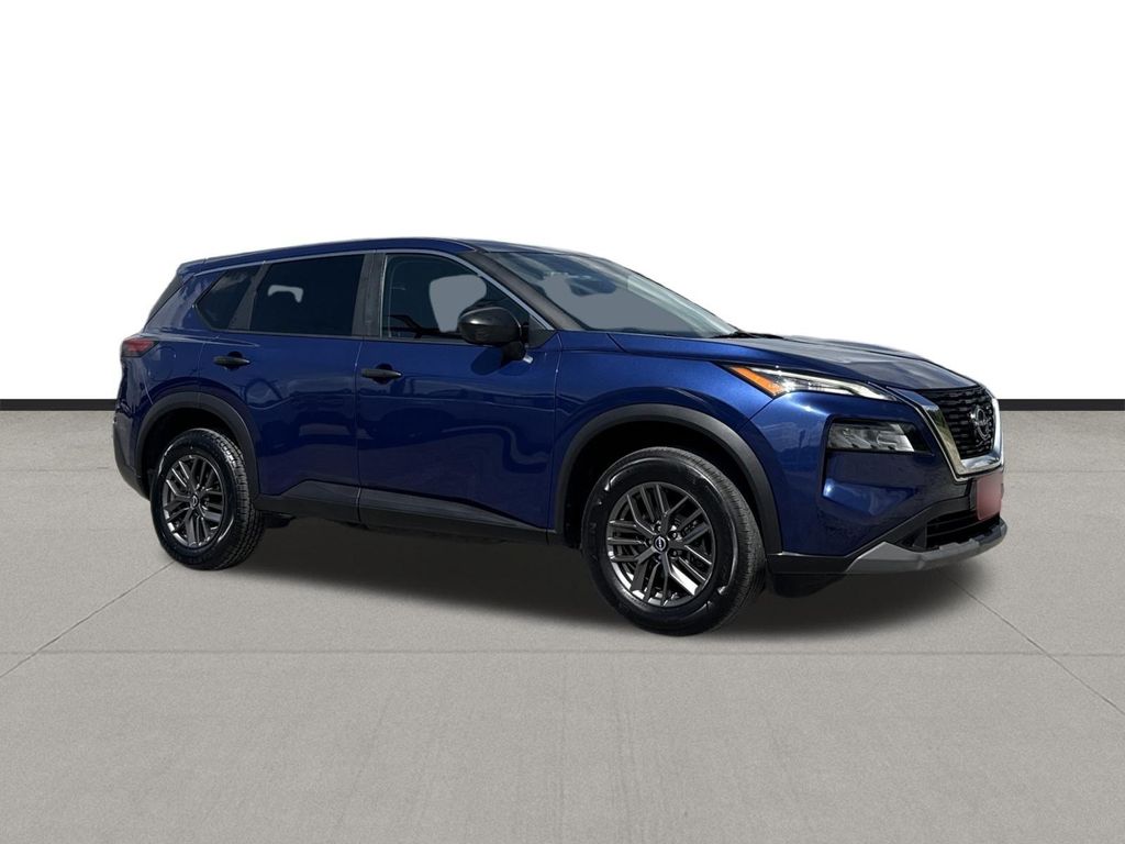 2023 Nissan Rogue S Blue at Don McGill Toyota