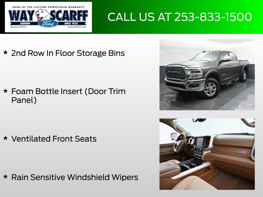 2019 Ram 2500 Laramie Crew Cab 4x4 6'4" Box