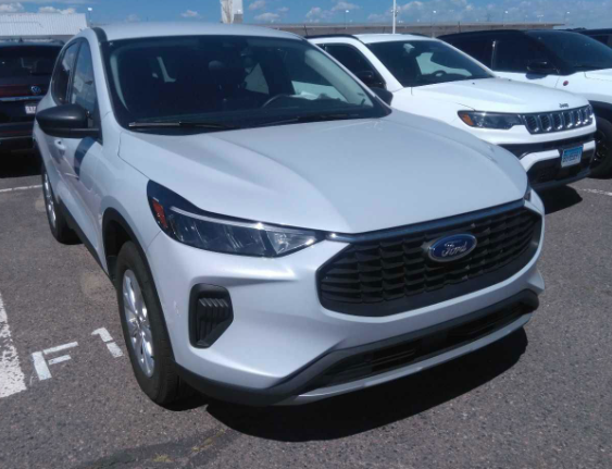 Silver Metallic 2025 Ford Escape SUV / Crossover All-Wheel Drive 8-Speed Automatic