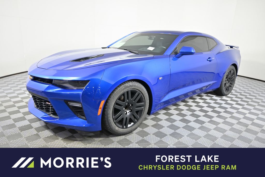 Hyper Blue Metallic 2017 Chevrolet Camaro 2SS Coupe RWD Coupe Rear-Wheel Drive 8-Speed Automatic