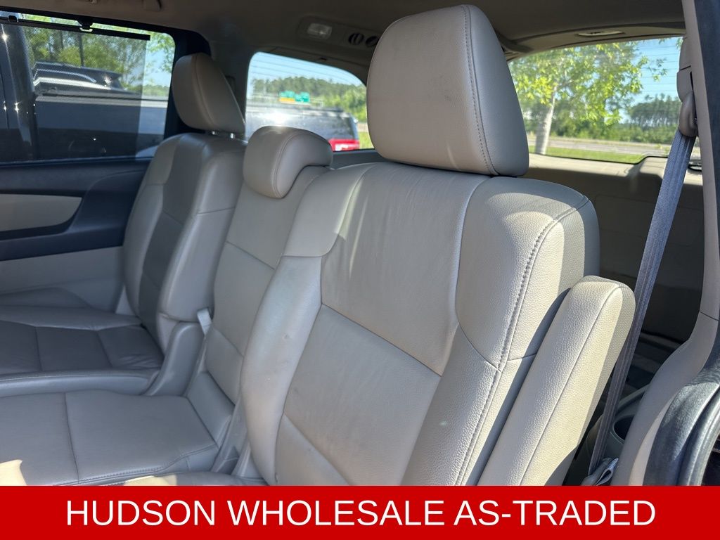 2012 Dark Cherry Pearl II Honda Odyssey EX-L FWD Van