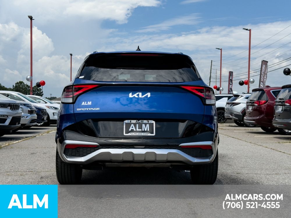 Used 2023 Blue Kia SX-Prestige image 5