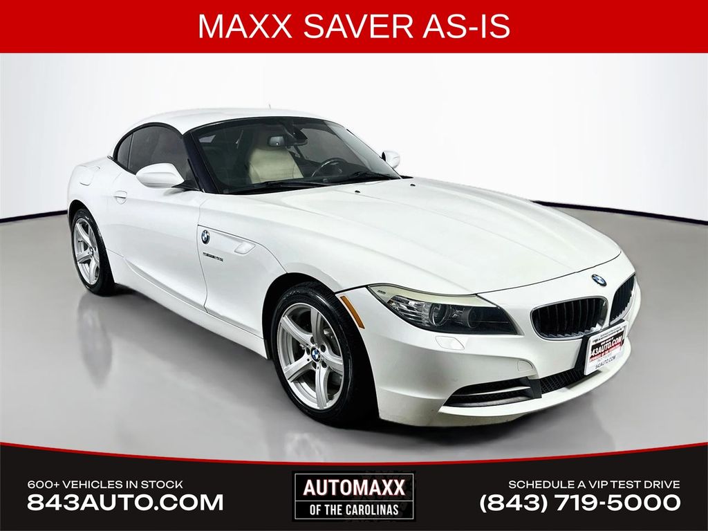 Alpine White 2012 BMW Z4 sDrive28i Roadster RWD Convertible Rear-Wheel Drive 8-Speed Automatic