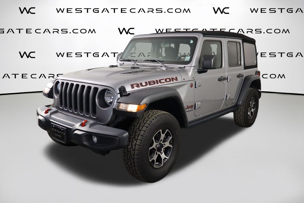 Billet Silver Metallic Clearcoat 2021 Jeep Wrangler SUV / Crossover Four-Wheel Drive 8-Speed Automatic