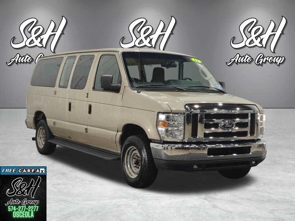 Pueblo Gold 2012 Ford E-Series E-350 XLT Super Duty Passenger Van Van Rear-Wheel Drive 4-Speed Automatic Overdrive