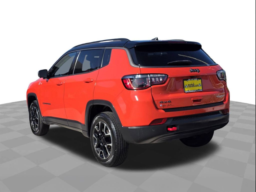2021 Jeep Compass Trailhawk Orange at North Houston Mitsubishi