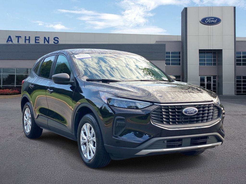 Black Metallic 2025 Ford Escape SUV / Crossover All-Wheel Drive 8-Speed Automatic