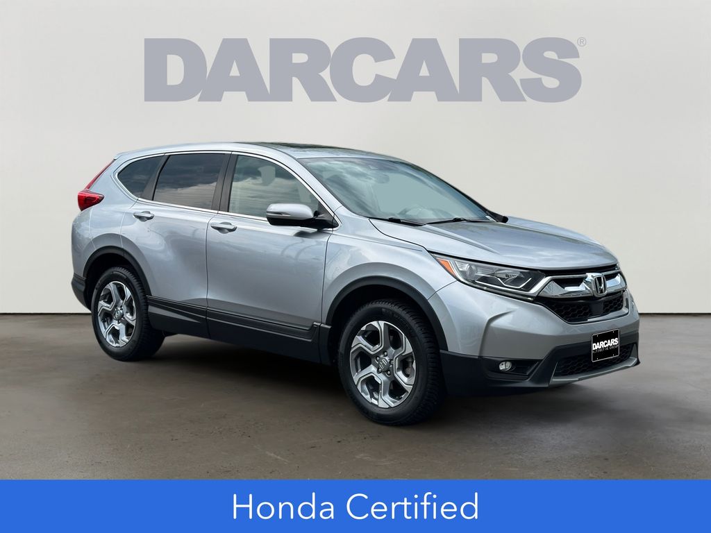 Silver 2018 Honda CR-V EX-L AWD SUV / Crossover All-Wheel Drive Continuously Variable Transmission