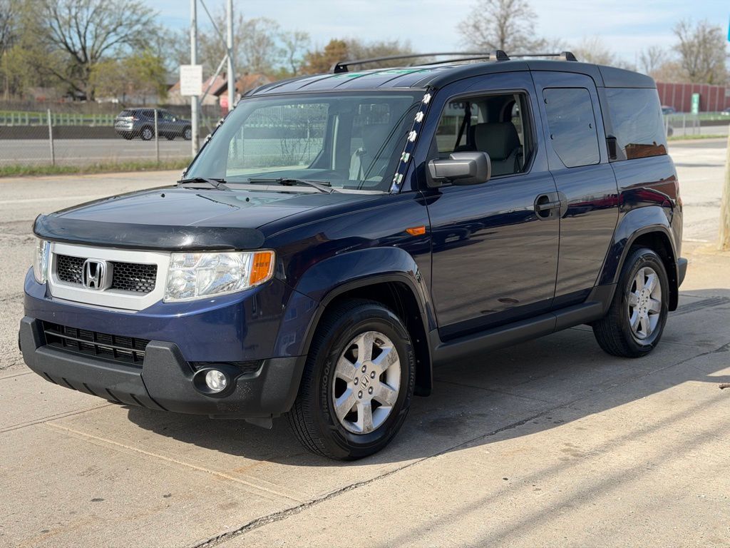 Blue 2009 Honda Element EX AWD SUV / Crossover All-Wheel Drive 5-Speed Automatic