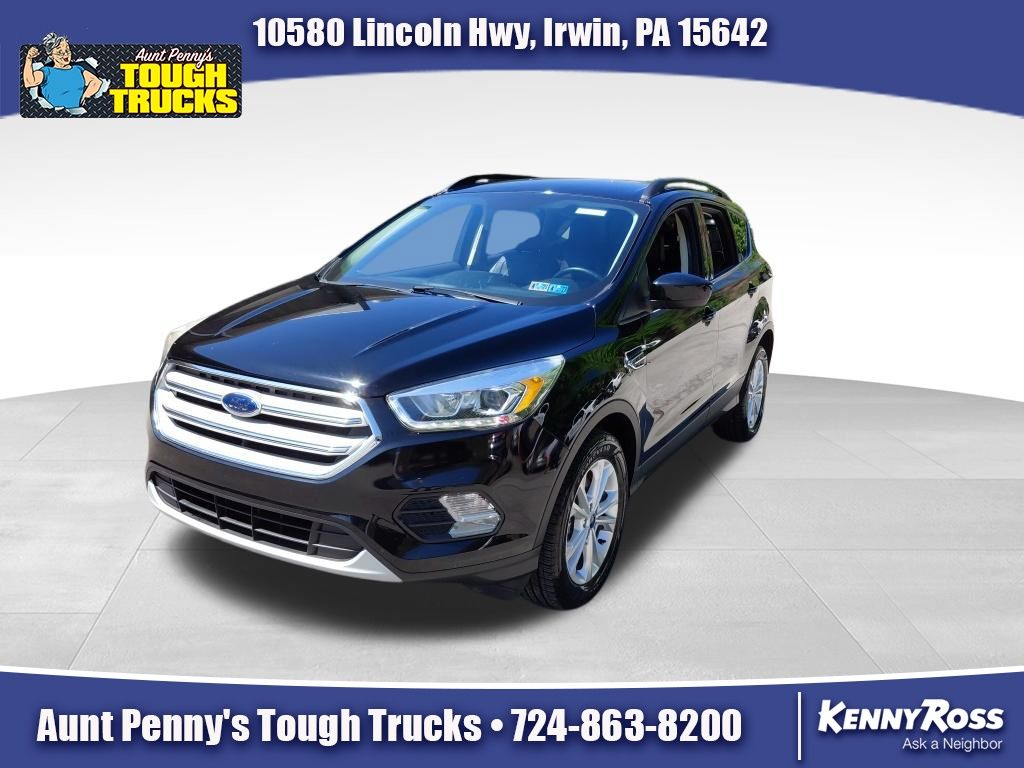 Shadow Black 2018 Ford Escape SEL AWD SUV / Crossover All-Wheel Drive 6-Speed Automatic
