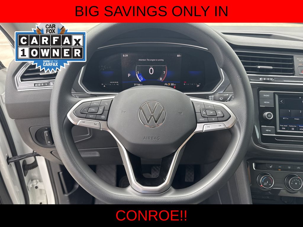 2023 Volkswagen Tiguan 2.0T S White at Community Toyota