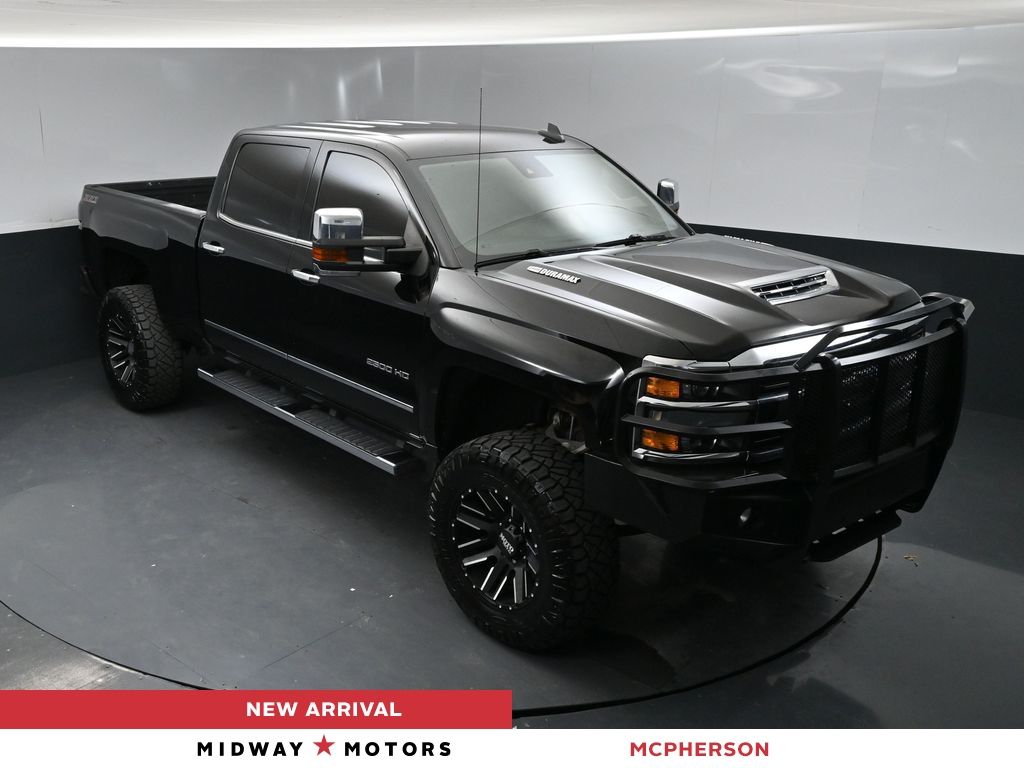 Black 2017 Chevrolet Silverado 2500HD Pickup Truck Four-Wheel Drive 6-Speed Automatic