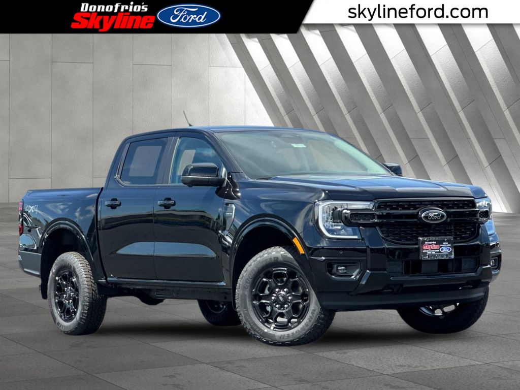 Shadow Black 2026 Ford Ranger Pickup Truck Four-Wheel Drive Automatic
