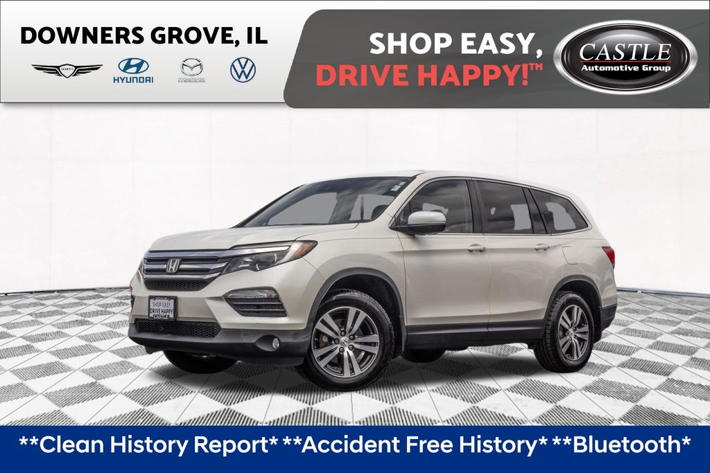 White Diamond Pearl 2016 Honda Pilot SUV / Crossover Front-Wheel Drive 6-Speed Automatic