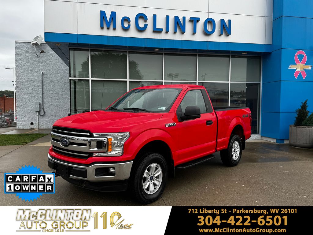 Race Red 2020 Ford F-150 Pickup Truck Four-Wheel Drive Automatic