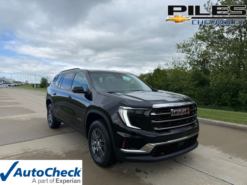 Black (Ebony Twilight Metallic) 2025 GMC Acadia Elevation FWD SUV / Crossover Front-Wheel Drive 8-Speed Automatic
