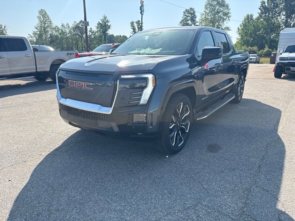Deep Ocean Metallic 2026 GMC Sierra EV Pickup Truck All-Wheel Drive 1-Speed Automatic