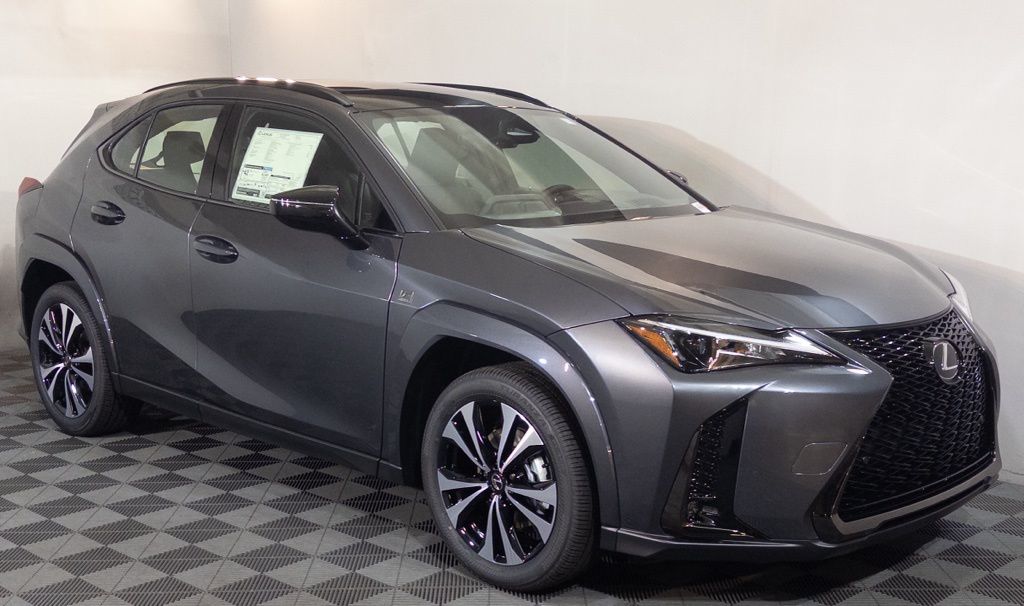 Gray 2026 Lexus UX Hybrid 300h F Sport Design AWD SUV / Crossover All-Wheel Drive Continuously Variable Transmission