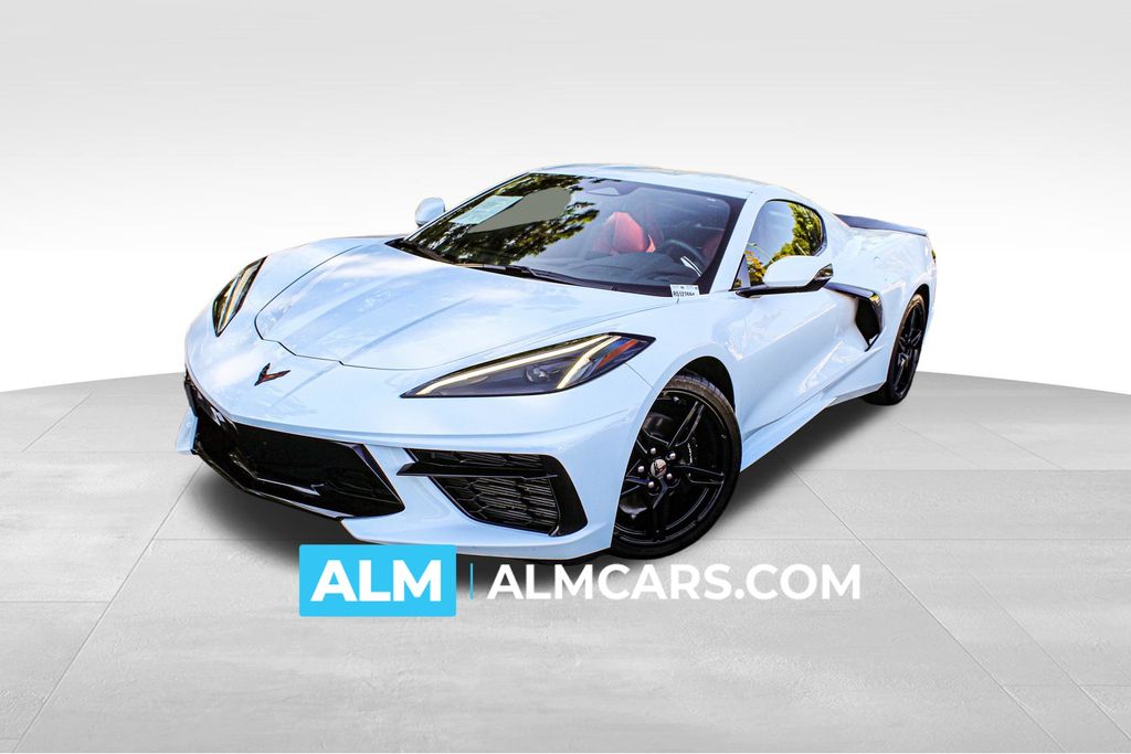 White 2024 Chevrolet Corvette Coupe Rear-Wheel Drive 8-Speed Dual Clutch