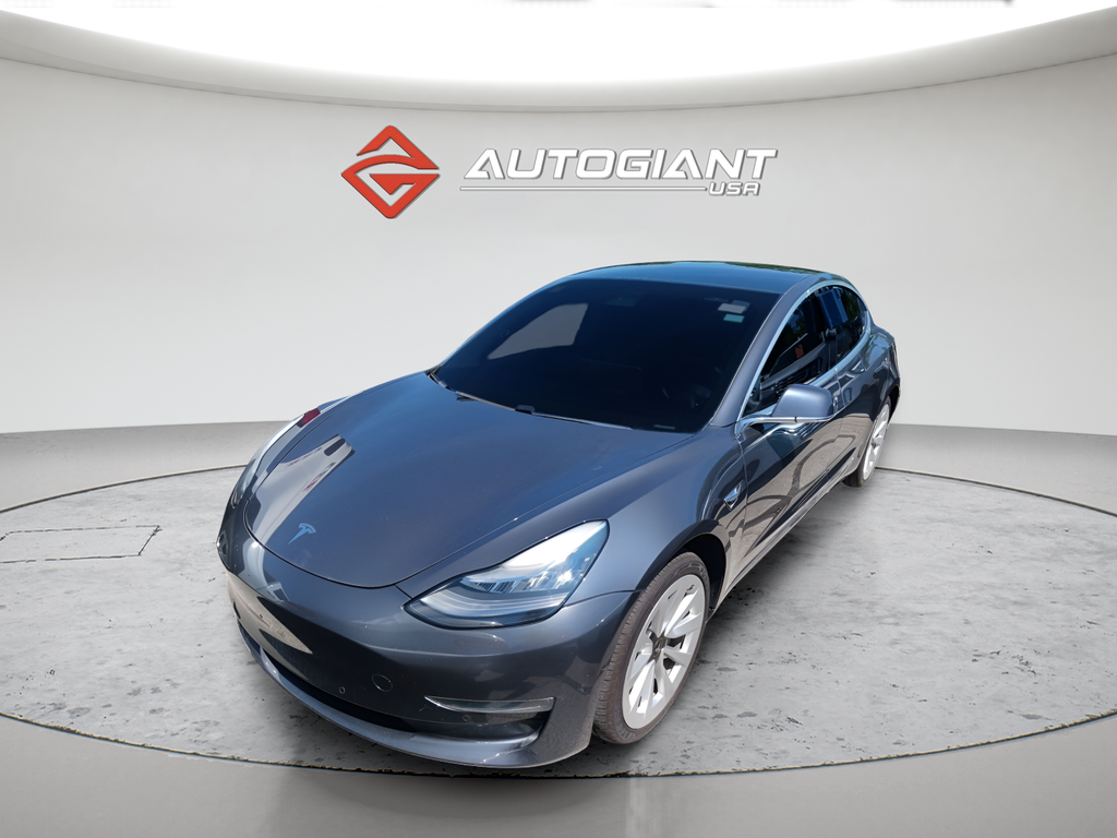 Pearl White Multi-Coat 2020 Tesla Model 3 Sedan Rear-Wheel Drive 1-Speed Automatic