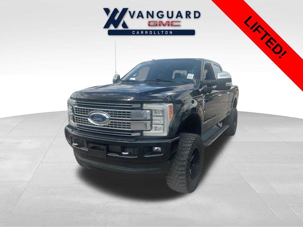Shadow Black 2017 Ford F-350 Super Duty Pickup Truck Four-Wheel Drive 6-Speed Automatic