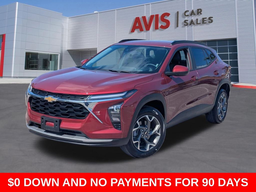 Red 2025 Chevrolet Trax LT FWD SUV / Crossover Front-Wheel Drive 6-Speed Automatic