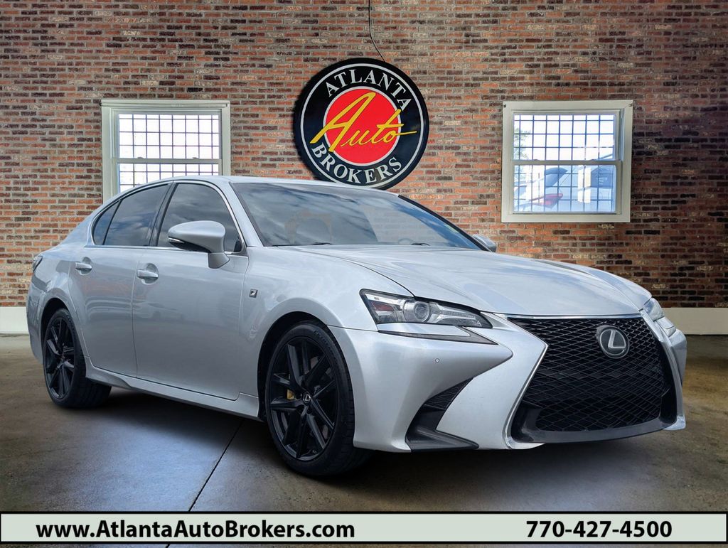 Gray (Liquid Platinum) 2017 Lexus GS 350 F Sport RWD Sedan Rear-Wheel Drive 8-Speed Automatic
