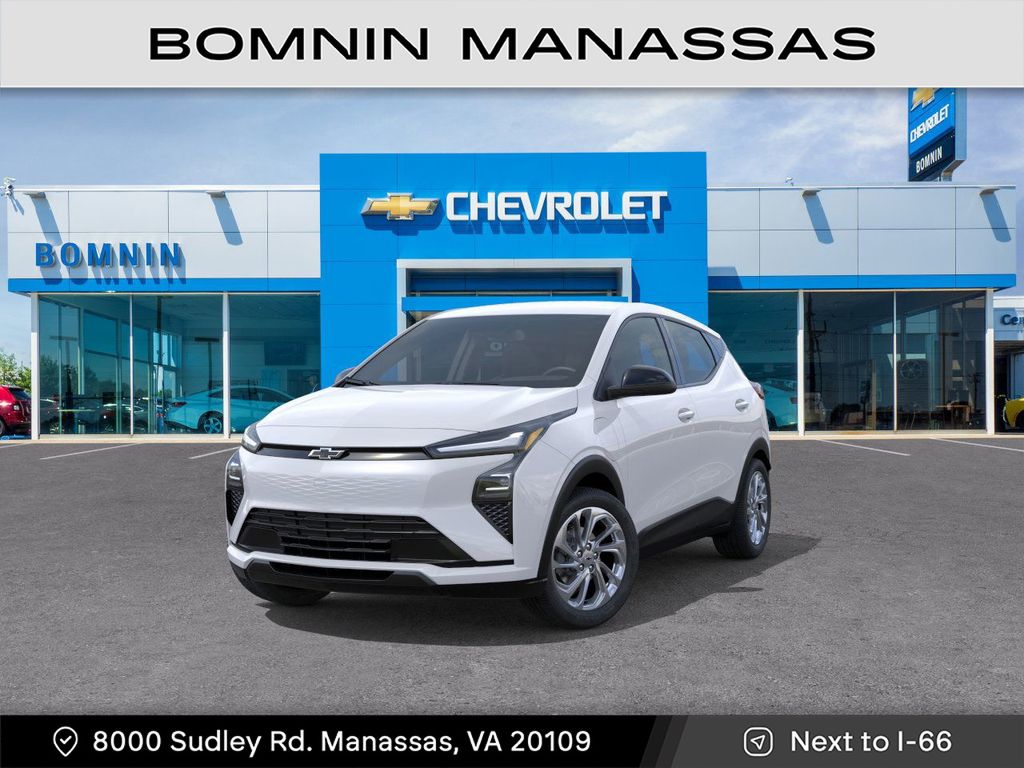 Summit White 2027 Chevrolet Bolt SUV / Crossover Front-Wheel Drive 1-Speed Automatic