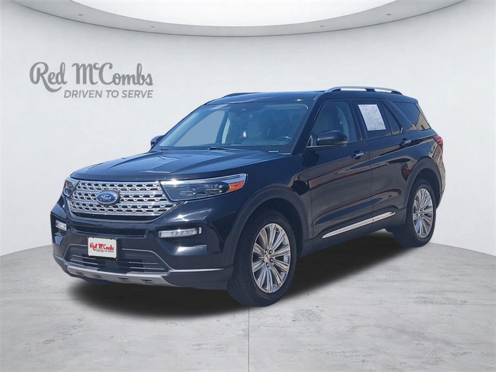 Black Metallic 2020 Ford Explorer SUV / Crossover All-Wheel Drive Automatic