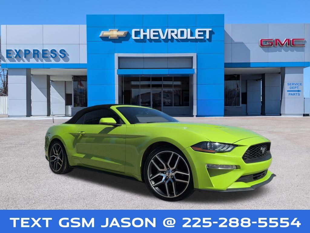 2020 Ford Mustang EcoBoost Premium Convertible RWD