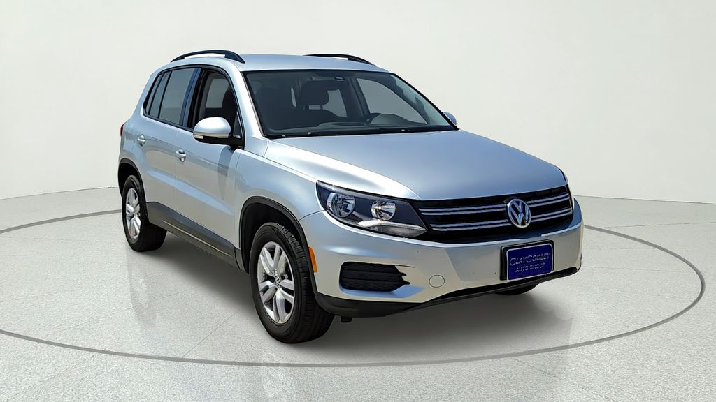 Reflex Silver Metallic 2016 Volkswagen Tiguan SUV / Crossover All-Wheel Drive 6-Speed Automatic