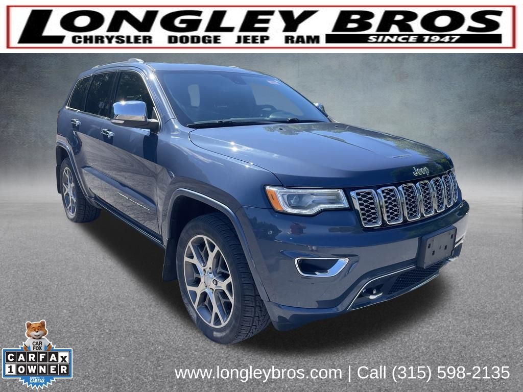 Pacific Blue Clearcoat 2020 Jeep Grand Cherokee SUV / Crossover Four-Wheel Drive 8-Speed Automatic