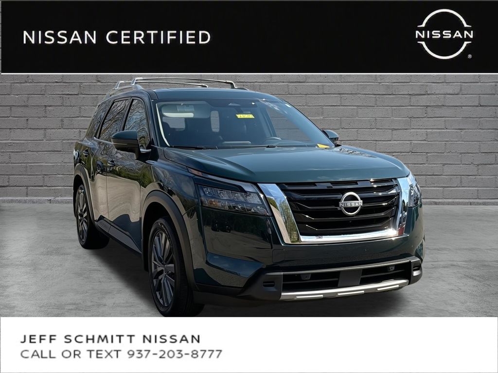 Black (Obsidian Green Pearl) 2025 Nissan Pathfinder SUV / Crossover Front-Wheel Drive 9-Speed Automatic