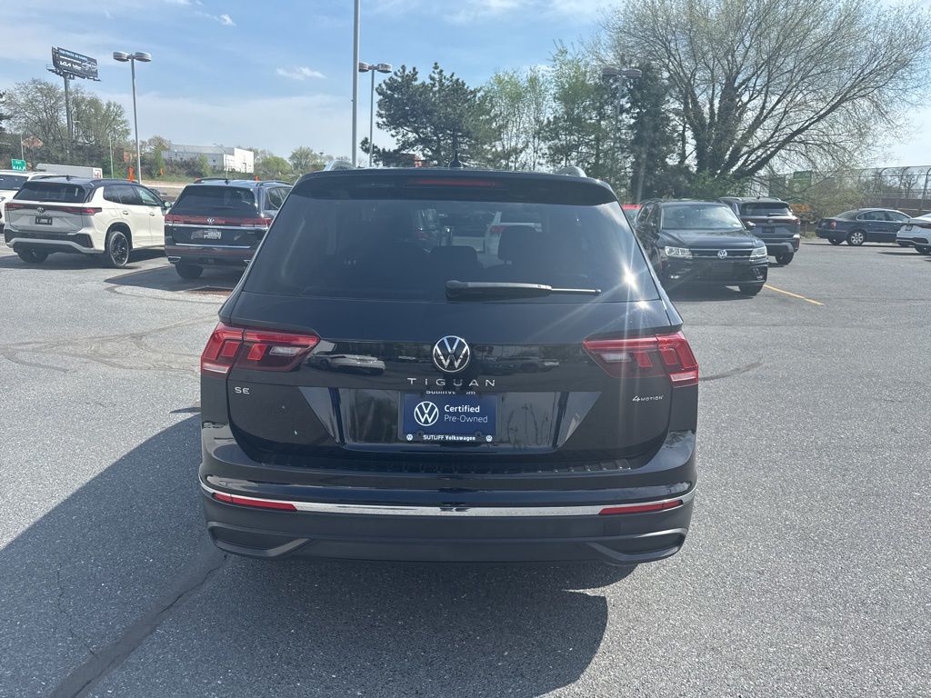 2024 Volkswagen Tiguan 2.0T SE Black at Sutliff Volkswagen