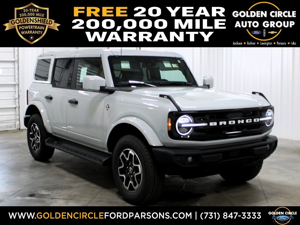 Avalanche Gray 2026 Ford Bronco Outer Banks 4-Door 4WD SUV / Crossover Four-Wheel Drive Automatic
