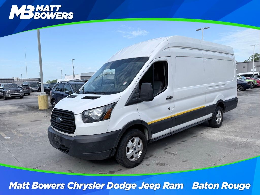 Oxford White 2019 Ford Transit Cargo 250 Extended High Roof LWB RWD with Sliding Passenger-Side Door Van Rear-Wheel Drive 6-Speed Automatic Overdrive