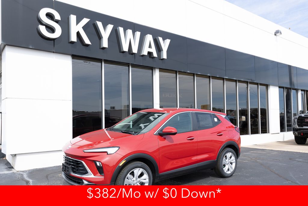 Brilliant Red 2026 Buick Encore GX Preferred FWD SUV / Crossover Front-Wheel Drive Continuously Variable Transmission