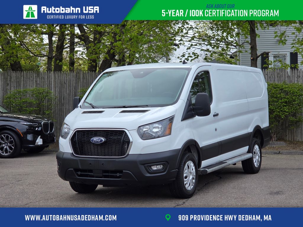 Oxford White 2025 Ford Transit Cargo 250 Low Roof RWD Van Rear-Wheel Drive