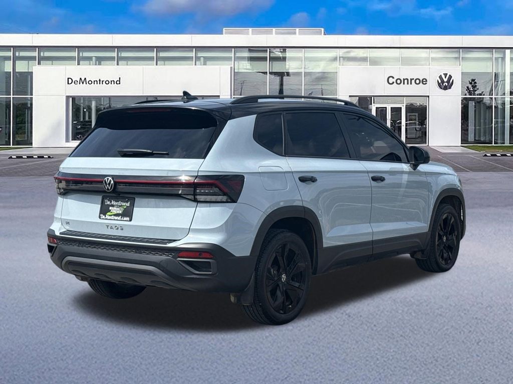 2025 Volkswagen Taos 1.5T SE Black Gray at DeMontrond Automotive Group
