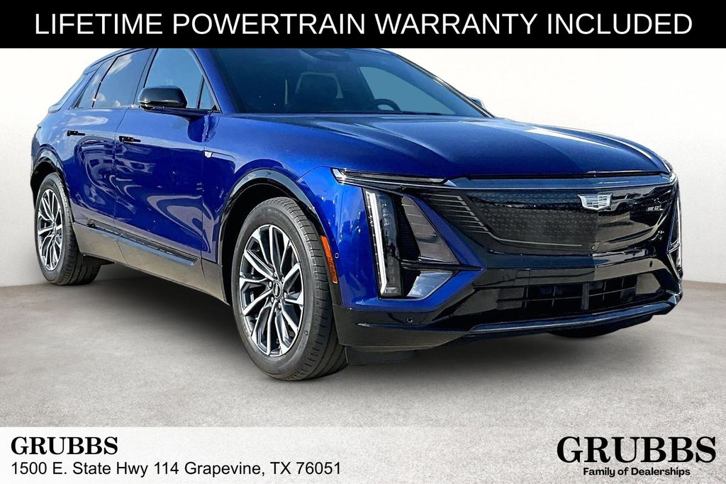 Opulent Blue Metallic 2024 Cadillac LYRIQ SUV / Crossover Rear-Wheel Drive 1-Speed Automatic