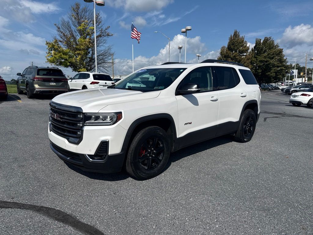 2021 GMC Acadia AT4 White at Carlisle Cadillac Buick GMC