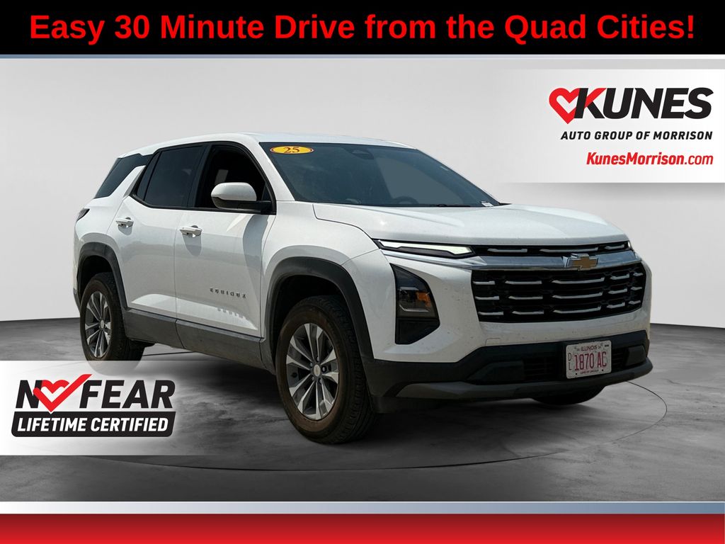 Summit White 2025 Chevrolet Equinox SUV / Crossover Four-Wheel Drive 8-Speed Automatic