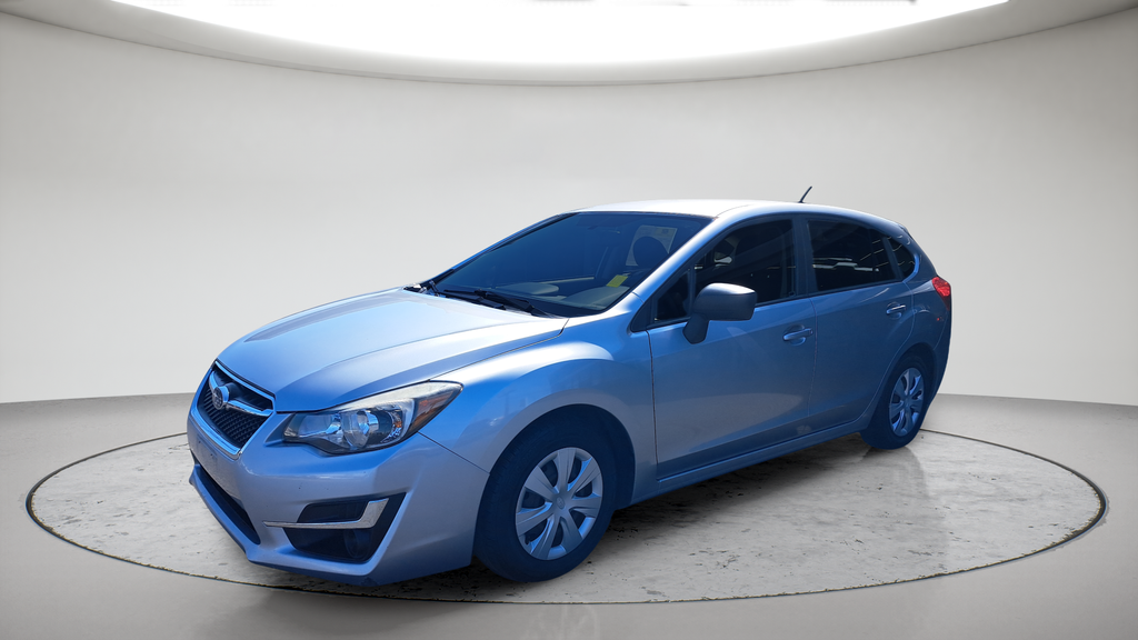 Ice Silver Metallic 2015 Subaru Impreza Hatchback All-Wheel Drive Continuously Variable Transmission